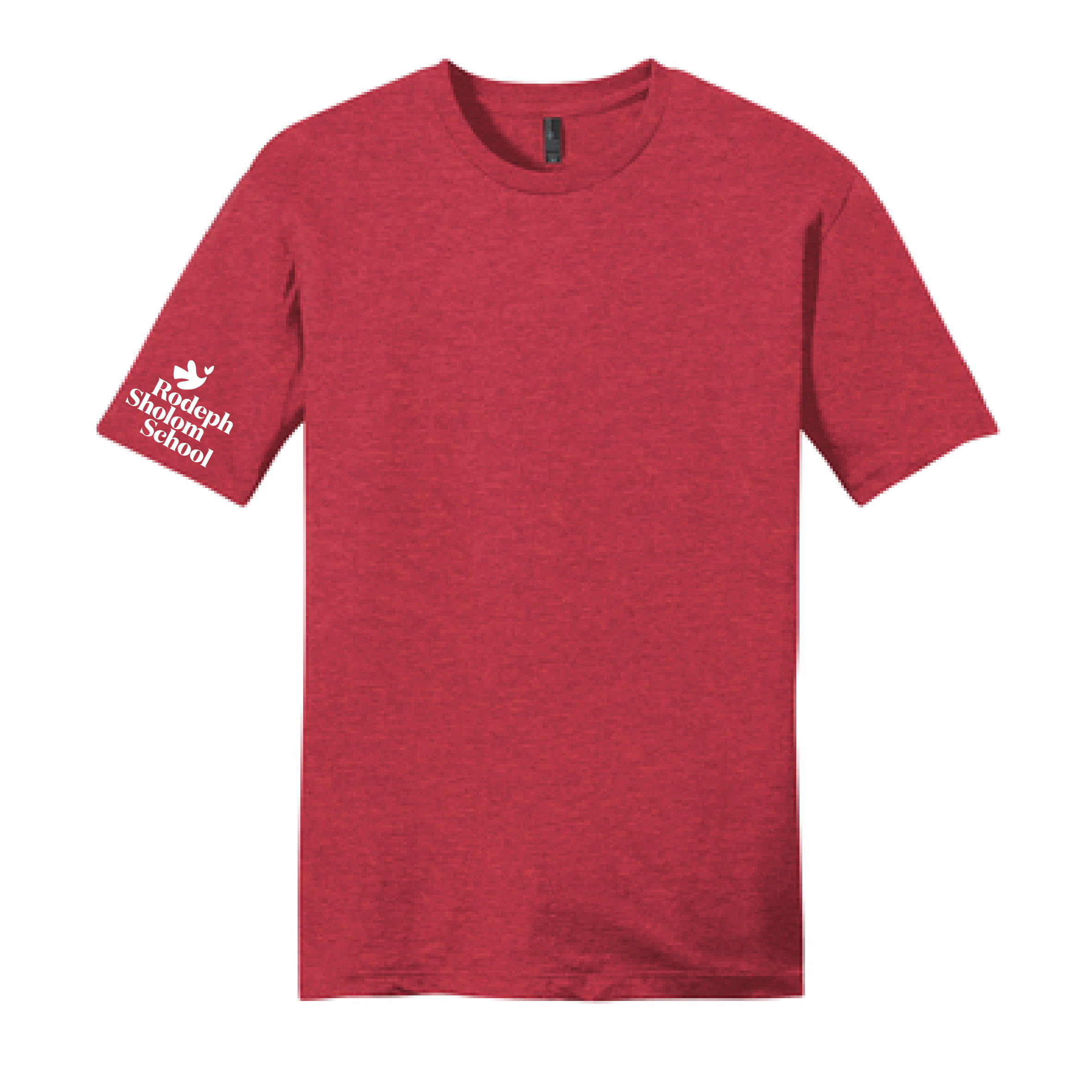 Youth District Short Sleeve Tee – Heather Red